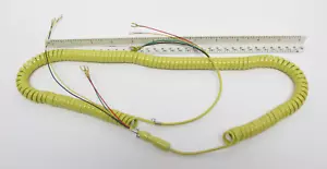 Nuevo cable para teléfono móvil - 12' amarillo espadado - Imagen 1 de 1