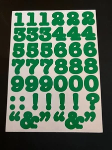 Creative Memories ABC/123 Stickers Alphabet Number Scrapbooking Craft Letters - Picture 1 of 50