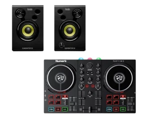 Numark PartyMix II DJ Controller + Hercules Monitor 32 DJ Starter Speaker Bundle - Picture 1 of 1