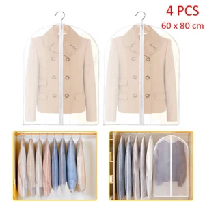 60x80cm Klar Mantel Kleid Garment Kleidung Abdeckung Staub Protector Reisetasche - Bild 1 von 16