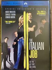 DVD: The Italian Job - Get In. Get Out. Get Even.  Fast Cars, High-tech Thieves.
