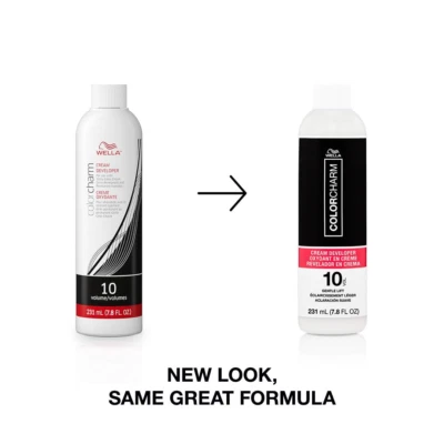 WELLA Color Charm 10 Vol Cream Developer, para una mezcla óptima de grises y ricos, Mu Foto 1 de 4