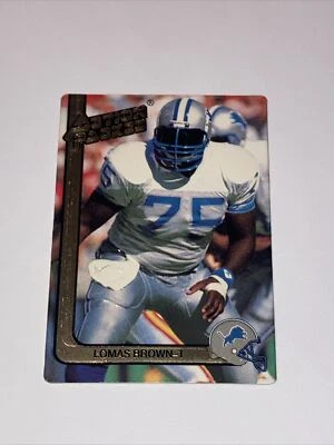Lomas Brown 1991 Action Packed Lions #72 - Image 1 of 4