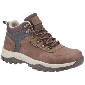 Cotswold Hombre Overbury Impermeable Botas Senderismo Acolchada Suela Rápido Con - Imagen 1 de 5