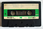 Mc Sony Bhf 60 Bhf60 Musicassetta Vintage Compact Cassette Audiotape Usata Used
