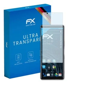 atFoliX 3x Screen Protection Film for Sony Xperia 5 Screen Protector clear - Picture 1 of 8