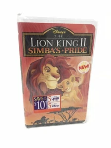 The Lion King 2 Simba's Pride VHS Walt Disney Home Video NEW SEALED - Picture 1 of 7