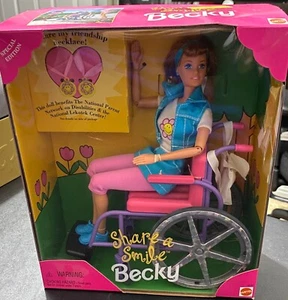 Barbie Share A Smile Becky Special Edition - 1996 - Rothaarig - Bild 1 von 2