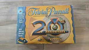 Trivial Pursuit 20th Anniversary Edition - Pieces and Cards still factory sealed - Picture 1 of 5