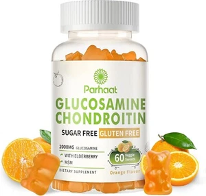 Glucosamine Chondroitin Gummies with MSM & Elderberry Extra Strength 60ct. - Picture 1 of 7