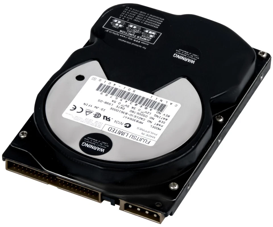 Hard Drive Fujitsu MPB3064AT 6.4GB 5400RPM PATA ATA IDE 256KB Cache 3.5'' Inch - Image 1 of 3