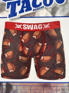 Swag Coco Taco Boxer Size Medium 31 - 33 Novelty Men Underwear - Picture 1 of 3