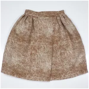 ROCHAS Virgin Wool A-Line Skirt, Front Split and Pockets Made Italy Sz 42 Lined - Picture 1 of 12