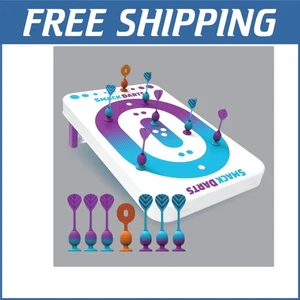 2-in-1 Suction Cup Convertible Dartboard Game for Family Fun Indoors & Outdoors - Picture 1 of 7