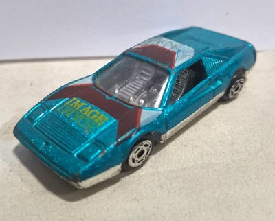 Vintage 1/64 Scale Summer Marz Karz No. 8902 Ferrari 308 GTB Blue Car TC-267 - Image 1 of 4