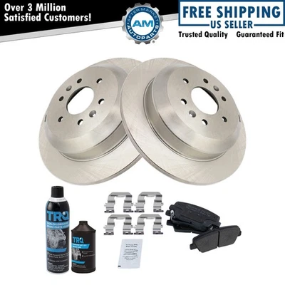 Brake Pad & Rotor Kit Semi-Metallic Fits 2009 Kia Borrego - Image 1 of 4