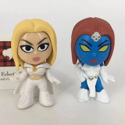 EMMA FROST & MYSTIQUE Lote Funko Mystery Minis Vinilo Bobblehead Figura X-MEN Foto 1 de 3