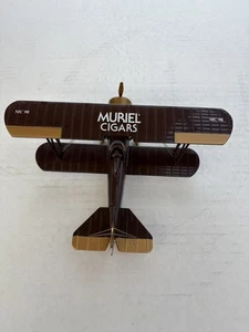 Muriel Zigarren Metall Flugzeug 8” x 6” x 2,5” - Bild 1 von 8