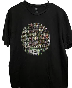 Camiseta U2: UV Live at Sphere 2024 OFICIAL 'Alfanumérica'. Negro Talla XL. Usado en excelente estado - Imagen 1 de 6