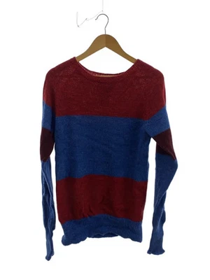 Suéter tejido Nigel Cabourn (grueso) talla 46 lana azul rayas 8037-11-40010 Foto 1 de 4