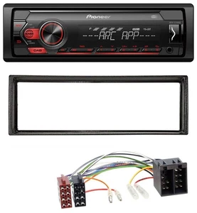 Pioneer DAB 1DIN MP3 AUX USB Autoradio für VW Golf 2 83-92 Jetta II 84-92 T4 90- - Bild 1 von 6
