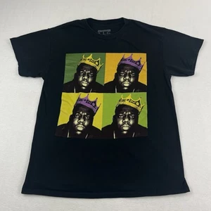 Notorious B.I.G. Biggie Smalls Shirt Mens M Graphic Black Short Sleeve T-Shirt - Bild 1 von 7