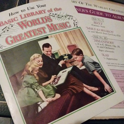 24 LP’s  Vintage “Basic Library Of The World's Greatest Music” Vinyl Collection! - Image 1 of 4