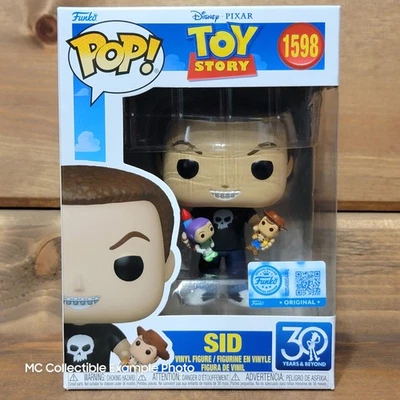 Toy Story 30th Anniversary Sid 1598 Specialty Series Funko Pop! Vinyl Figure