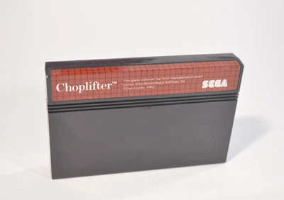 Choplifter Master System Sega Game retrogaming PAL original - Image 1 of 4
