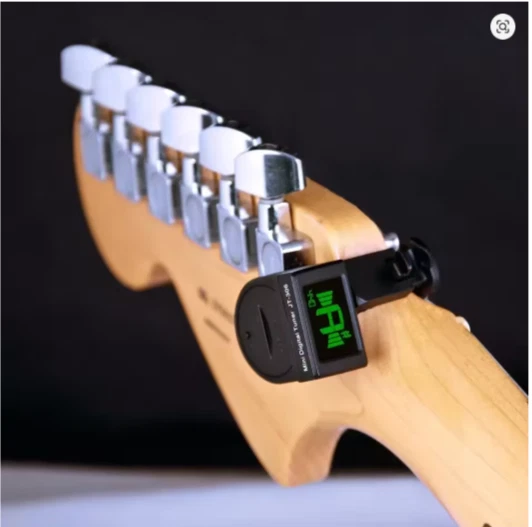 JT-306 Mini Sintonizador de Guitarra Digital LCD Clip Eléctrico Acústico Cromático Foto 1 de 4