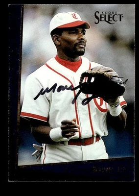 1993 Select Rookie & Traded #119T Manuel Lee IP AUTO - Image 1 of 2