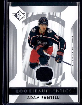 2023-24 SP Hockey - Rookie Authentics Jersey - 107 Adam Fantilli, Columbus NM - Image 1 of 2