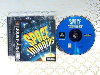 Space Invaders (Playstation 1, PS1, 1999) CIB Complete, TESTED  - Image 1 of 4
