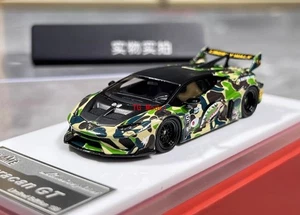 TG 1:64 Verde Camuflaje LP610 Huracan GT Modelo Deportivo Diecast Resina Coche - Imagen 1 de 10