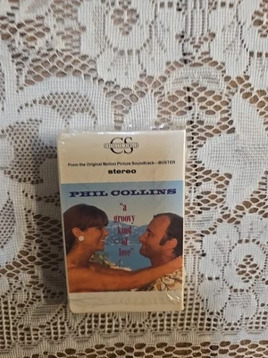 Sealed Phil Collins A Groovy Kind of Love, Cassette Tape, Atlantic Records - Image 1 of 2