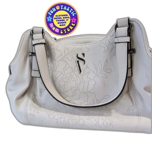 SIMPLEMENTE MARCA VERA WANG. BOLSO BANDOLERA BOLSO DE MANO COLOR BLANCO ROTO - Imagen 1 de 17