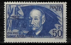 France 1938 ☀ 50fr Clement Ader ☀ MLH - Picture 1 of 2