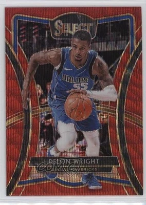 2019-20 Panini Select Premier Level Tmall Red Wave Prizm Delon Wright #156 - Image 1 of 2
