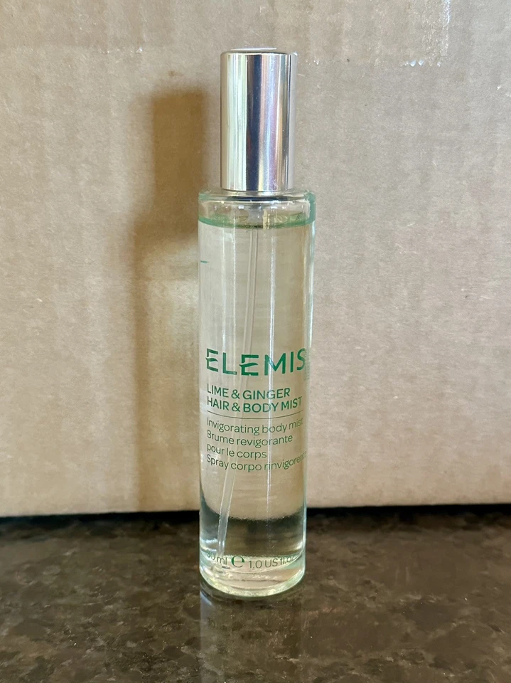 Bruma corporal y cabello Elemis lima y jengibre tamaño completo 30 ml / 1,0 fl. Oz. Auténtico BNWOB Foto 1 de 1