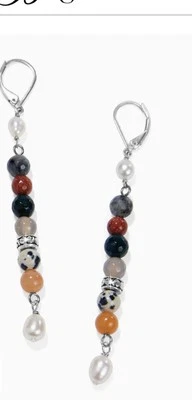 New Brighton Contempo Desert Sky Pearl Drop earrings (retail 68.00) - Image 1 of 4