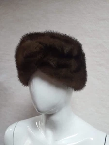 Mink fur turban band, Winter headbands for women, mink head wraps, womens ear... - Picture 1 of 9