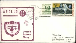 8/7/71 USS Kawishiwi AO 146 Apollo 15 Pacific US Navy Bergungsflotte - Bild 1 von 1