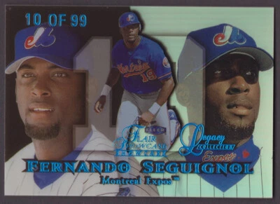 1999 Flair Showcase Legacy Collection Row 1 #30 Fernando Seguignol /99 - NM - MT - Image 1 of 2