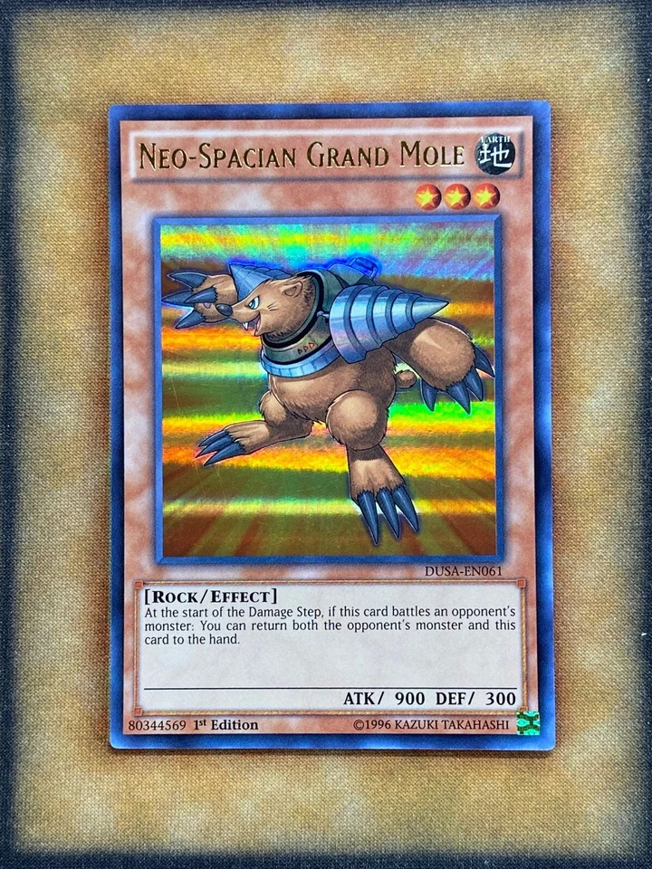 Yugioh Neo-Spacian Grand Mole DUSA-EN061 Ultra Rare 1st Ed NM - Image 1 of 1