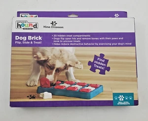 Outward Hound Nina Ottosson - Dog Brick Puzzle - Dog Enrichment Toy - Level 2 - Picture 1 of 15