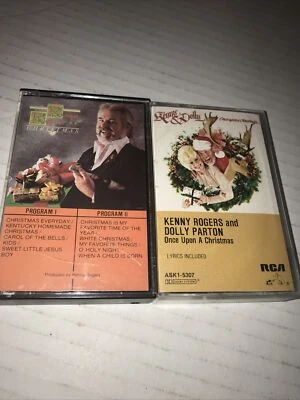 KENNY ROGERS (LOT OF 2) CHRISTMAS TAPES Foto 1 de 3