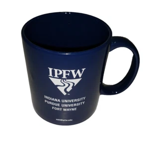 Taza IPFW Indiana University Purdue University Fort Wayne azul marino - Imagen 1 de 5