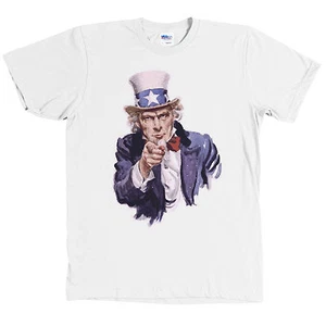 Tío Sam camiseta americana USA Impuestos Retro Camiseta Política NUEVO CON TAGS - Imagen 1 de 1
