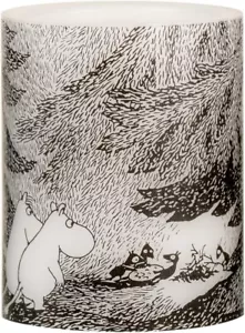 Candela LED a batteria Moomin Muurla nuova "Lascia che nevichi" - Foto 1 di 5