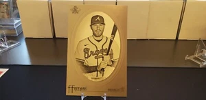 Freddie Freeman 2020 Topps Allen & Ginter Box Topper LA Angels - Imagen 1 de 2